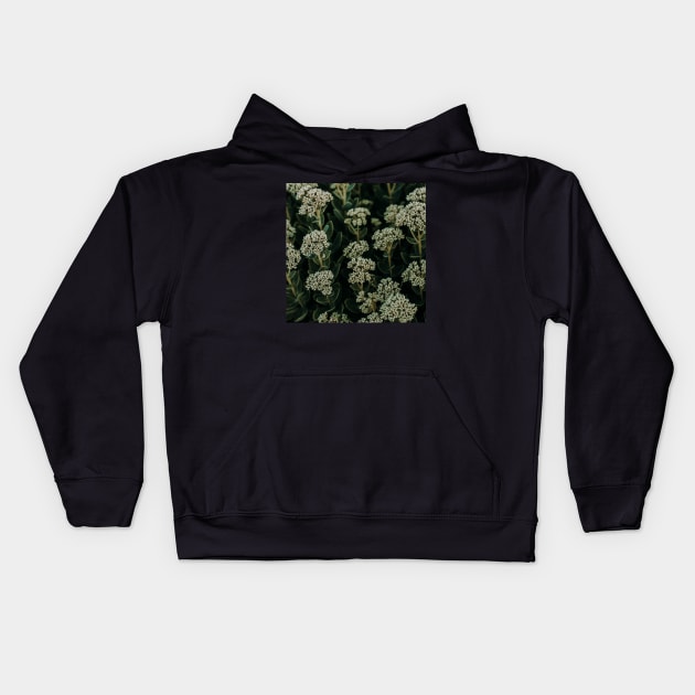 Small flowers in a botanical garden Kids Hoodie by gronly